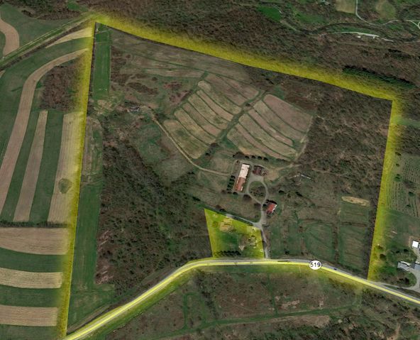 ±87 Acres Land: Route 519, North Strabane, PA 15317